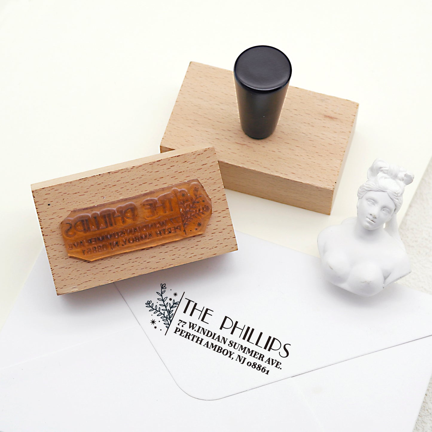 Custom Return Address Rubber Stamp