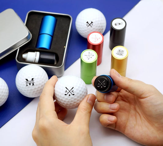 custom golf ball maker stamp