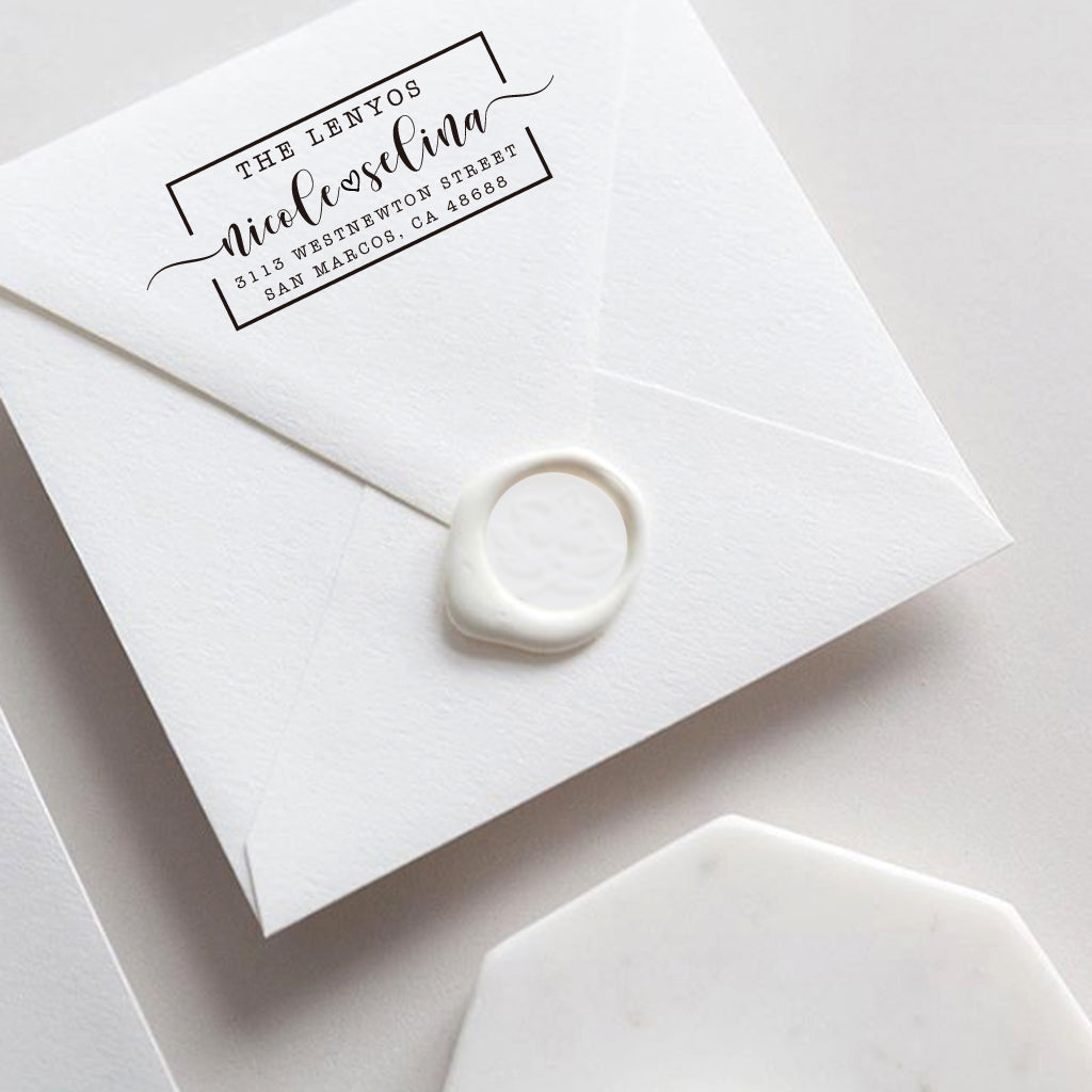 Custom Your Shop Return Address Stamp