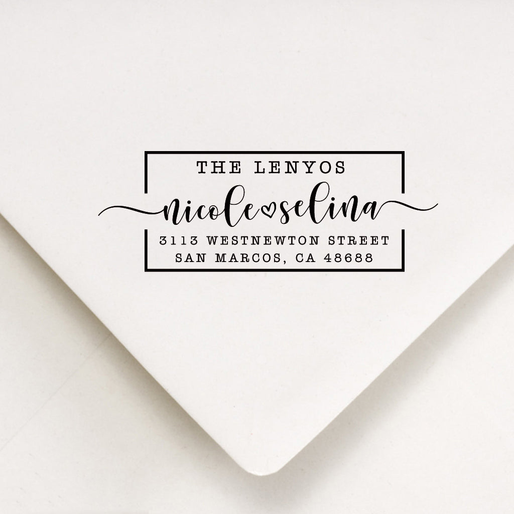 Custom Your Shop Return Address Stamp