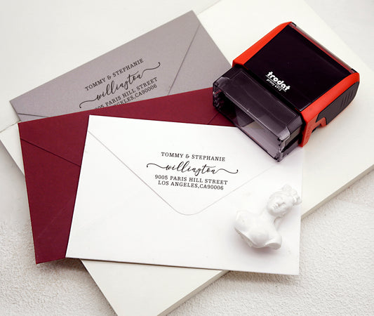 Custom Return Address Self-inking Stamp