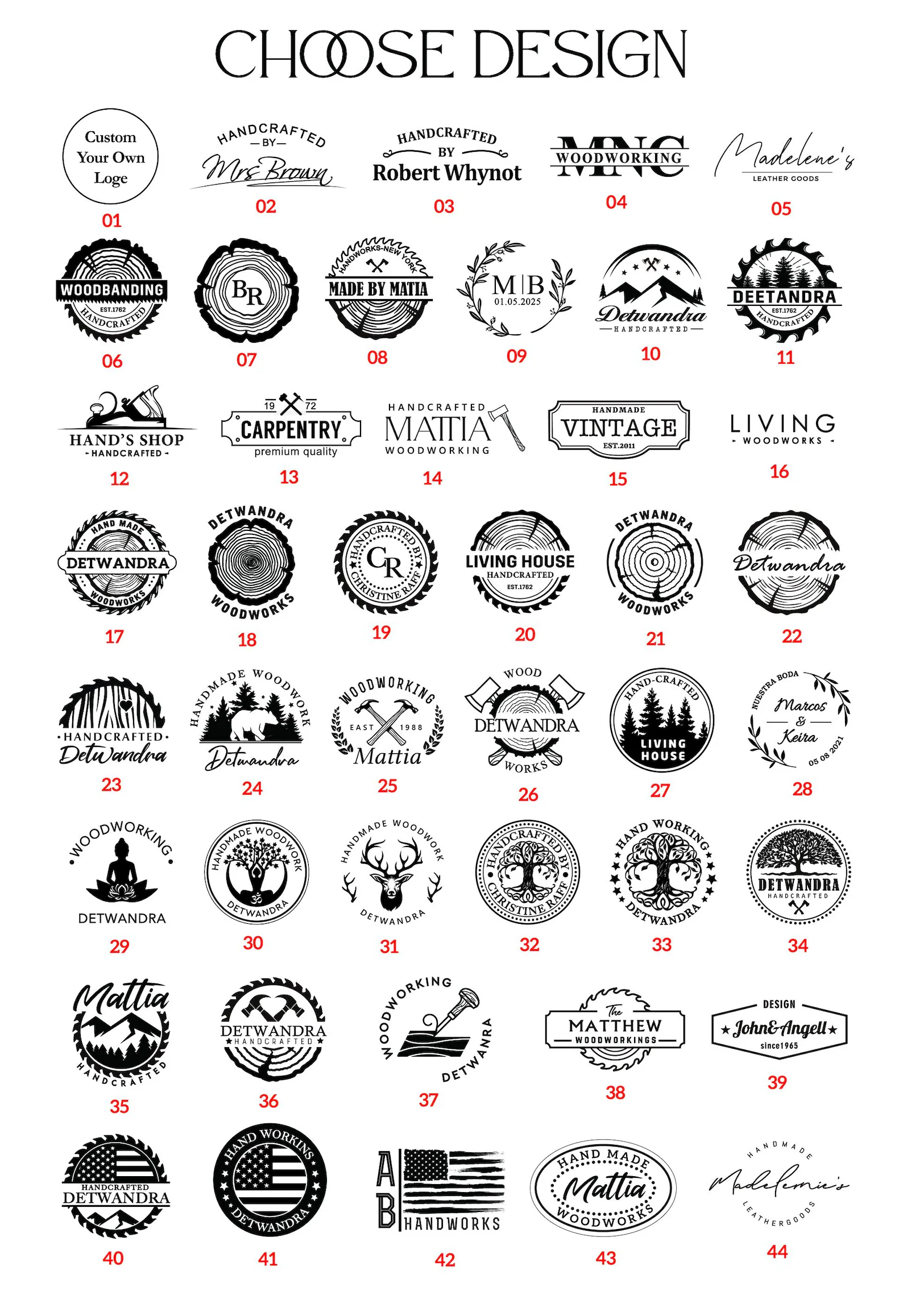 branding iron designs