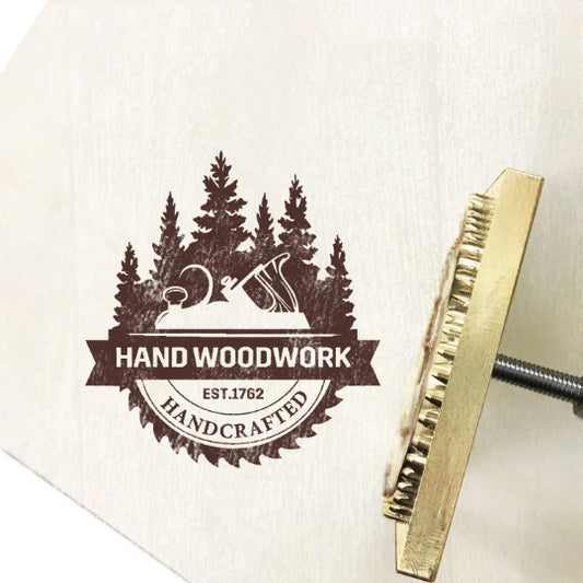 Custom Branding Iron Stamp For Hand Woodwork