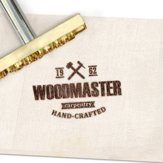 Custom Branding Iron Stamp For Carpentry