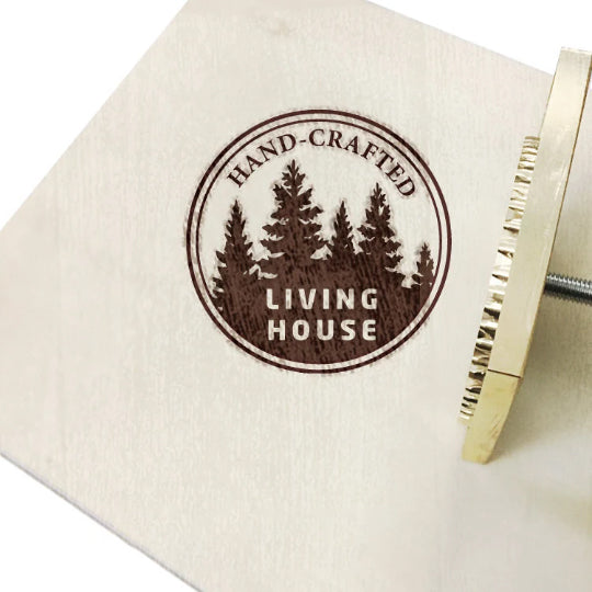 Living House Custom Branding Iron Stamp For Wood