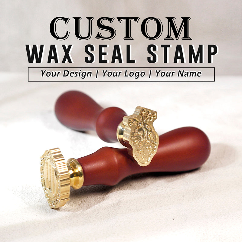 Your Shape Design Wax Stamp | Personalized Wax Seal Stamp