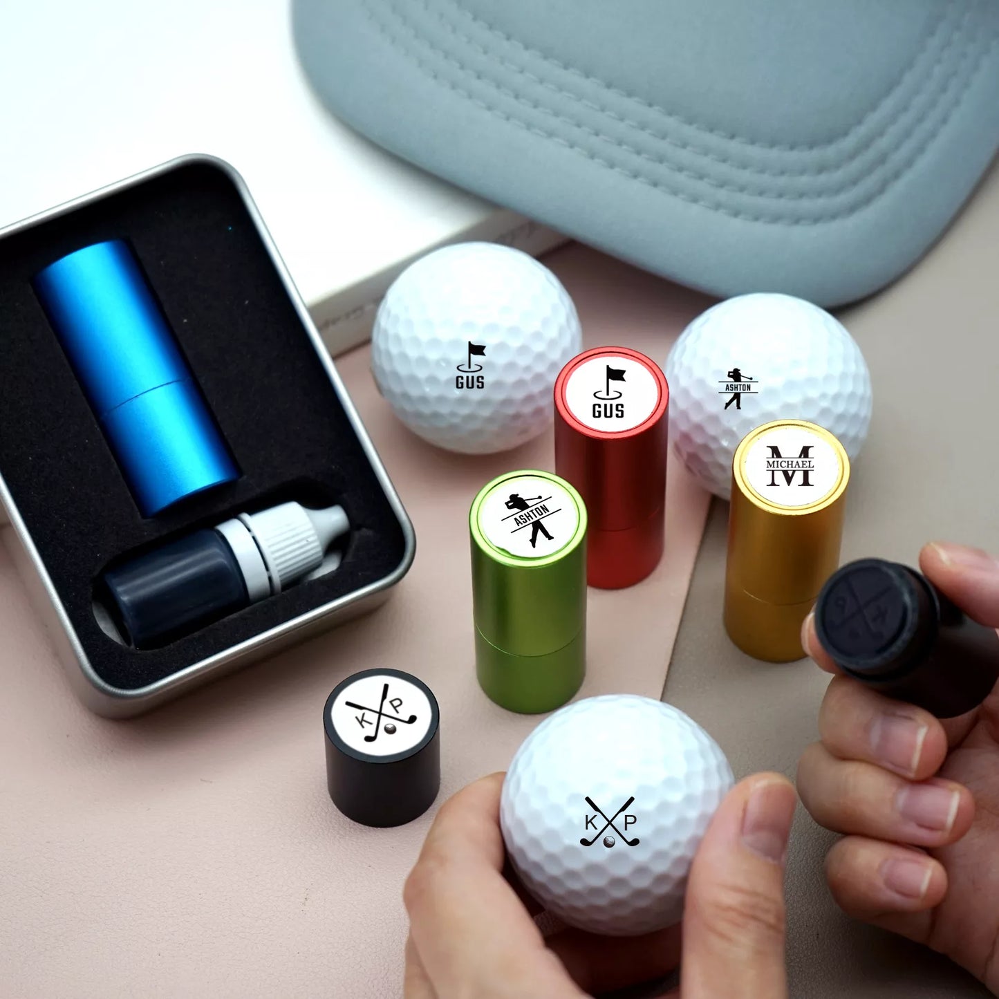 Personalized Golf Stamp | Custom Gift for Golfers | sealingwaxstamp