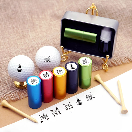 Personalized Golf Marker Stamp | Ideal Gift for Him | sealingwaxstamp