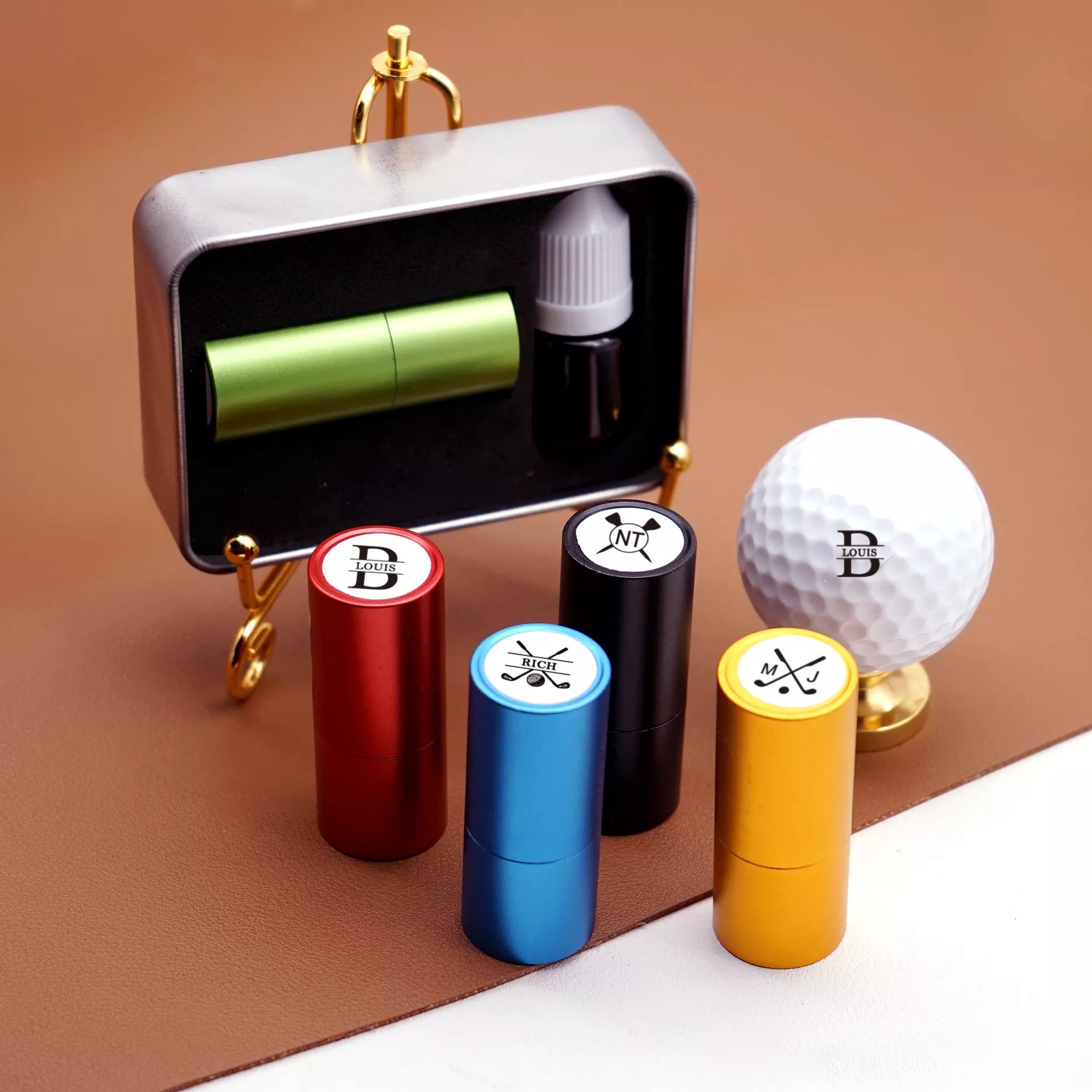 Custom Golf Stamp | Personalized Gift for Golf Lovers | sealingwaxstamp
