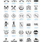 golf stamp designs