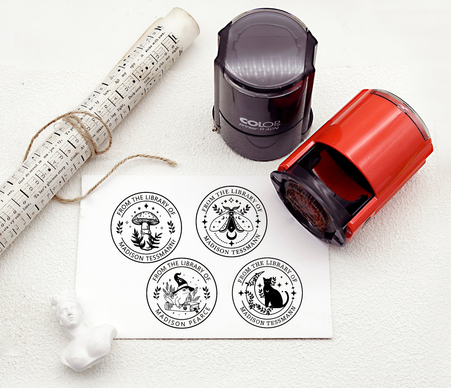 Custom Logo Self-inking Stamp