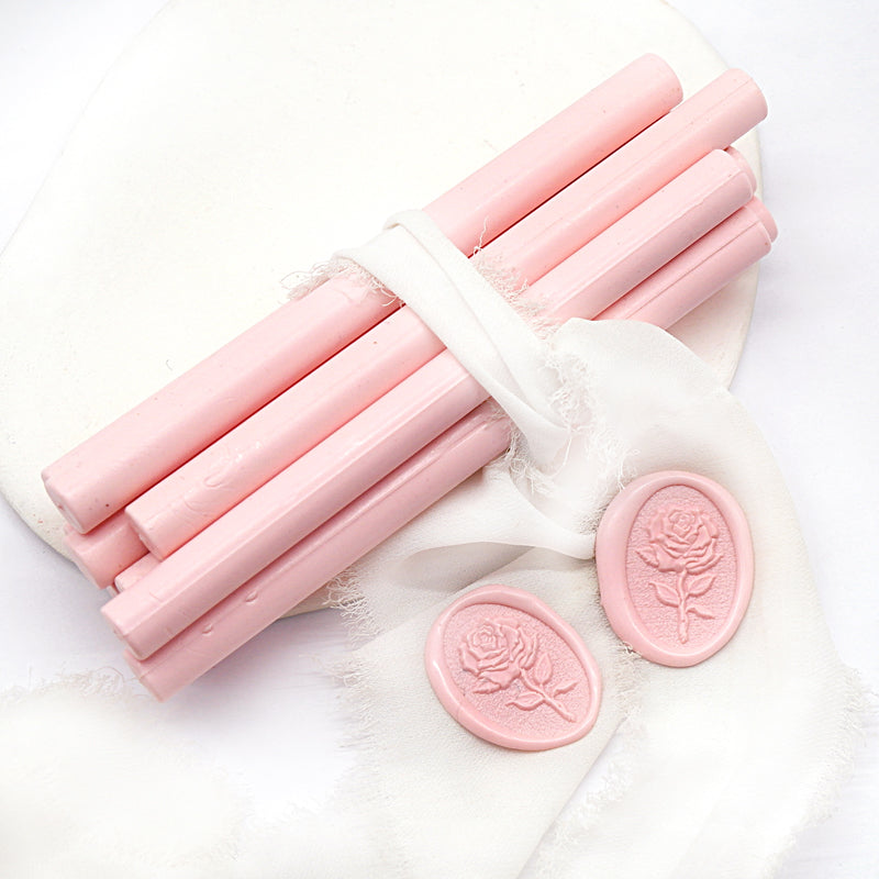 Baby Pink Sealing Wax - Standard or Glue Gun shape