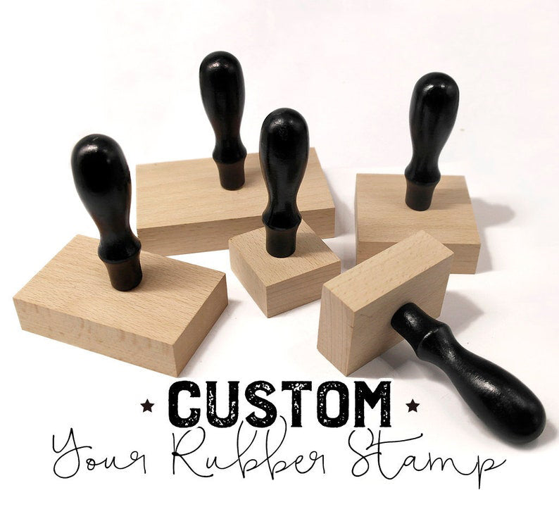 custom rubber stamp sample
