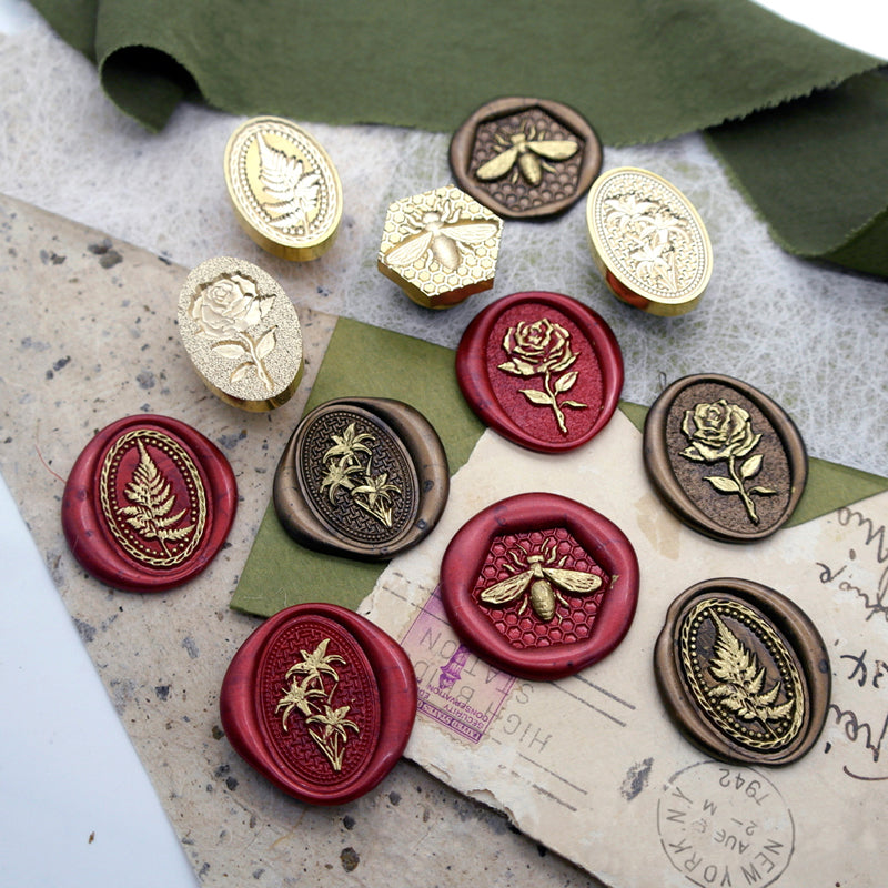 sample of 3D wax seal stamp